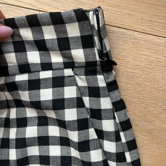 Zara gingham cropped pants - Picture 5 of 5